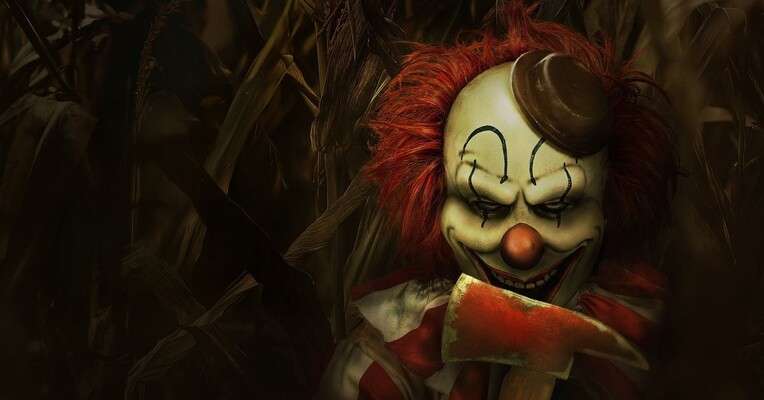 پوستر Clown in a Cornfield 2025