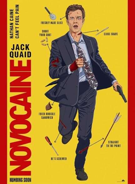 دانلود فیلم نووکائین Novocaine 2025 دوبله فارسی