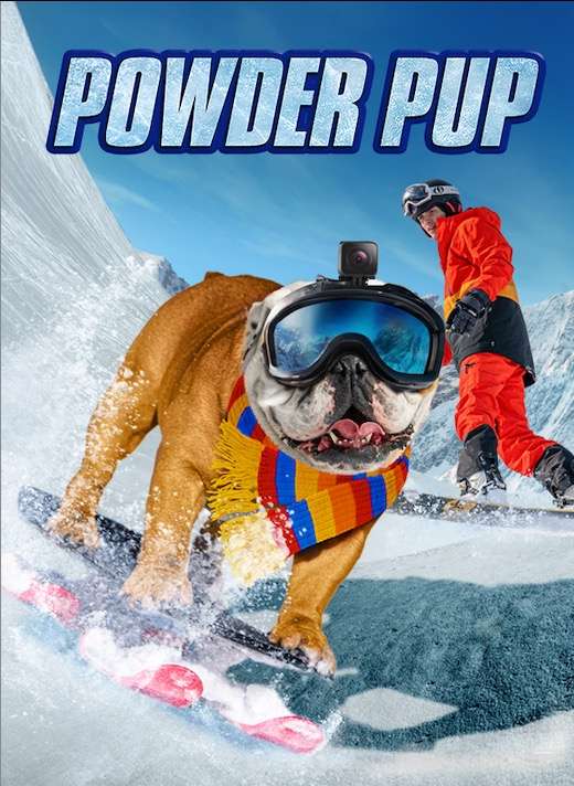 دانلود فیلم سگ اسکی باز  Powder Pup 2024 دوبله فارسی