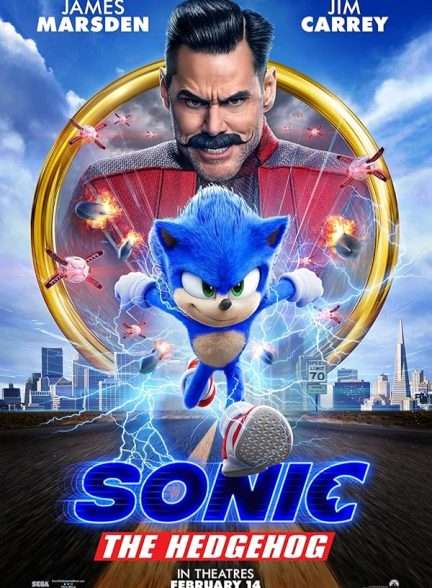 دانلود فیلم سونیک خارپشت Sonic the Hedgehog 2020 دوبله فارسی