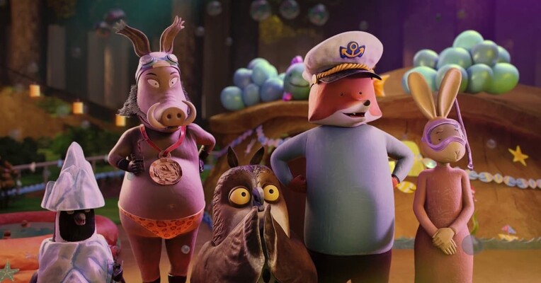 پوستر فیلم انیمیشن Fox & Hare Save the Forest 2024